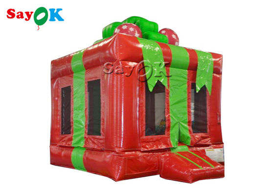 چاپ ابریشمی Bouncy Castle بادی تجاری کریسمس