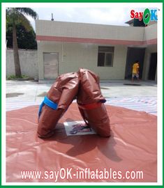 بازی های ورزشی محصولات سفارشی محصولات بادی، 0.5mm pvc inflatable Sumo Wrestling